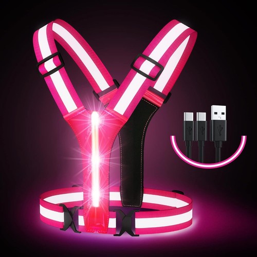 Led reflektorweste - led,