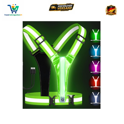 Led laufweste reflektorweste - laufweste,