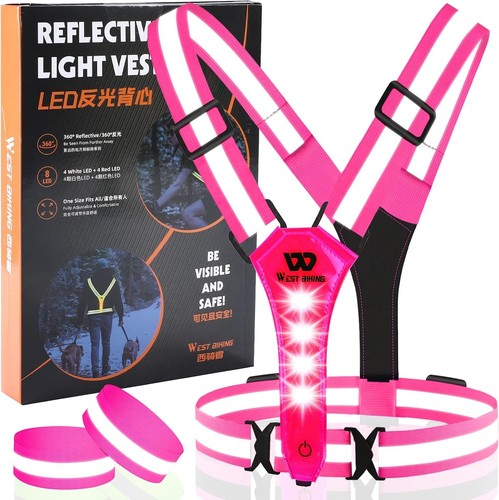 Led reflektierende laufweste - reflektierende,