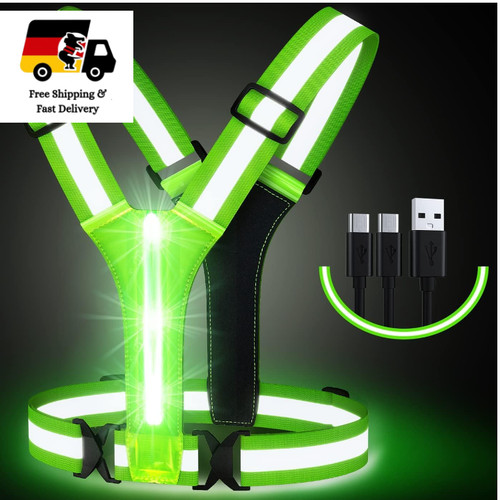 Simket led reflektionsweste - led,